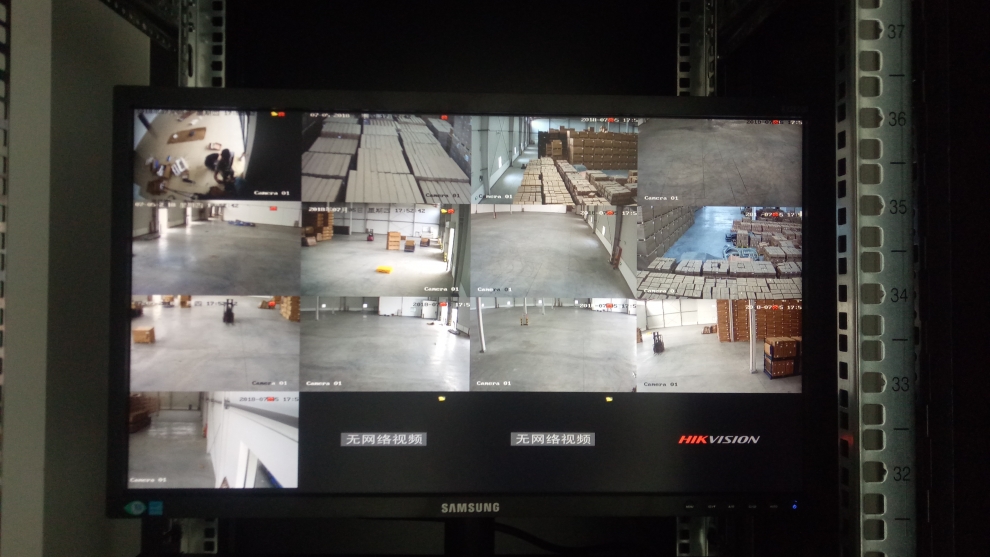 三水格洛倉儲(chǔ)服務(wù)有限公司監(jiān)控安裝