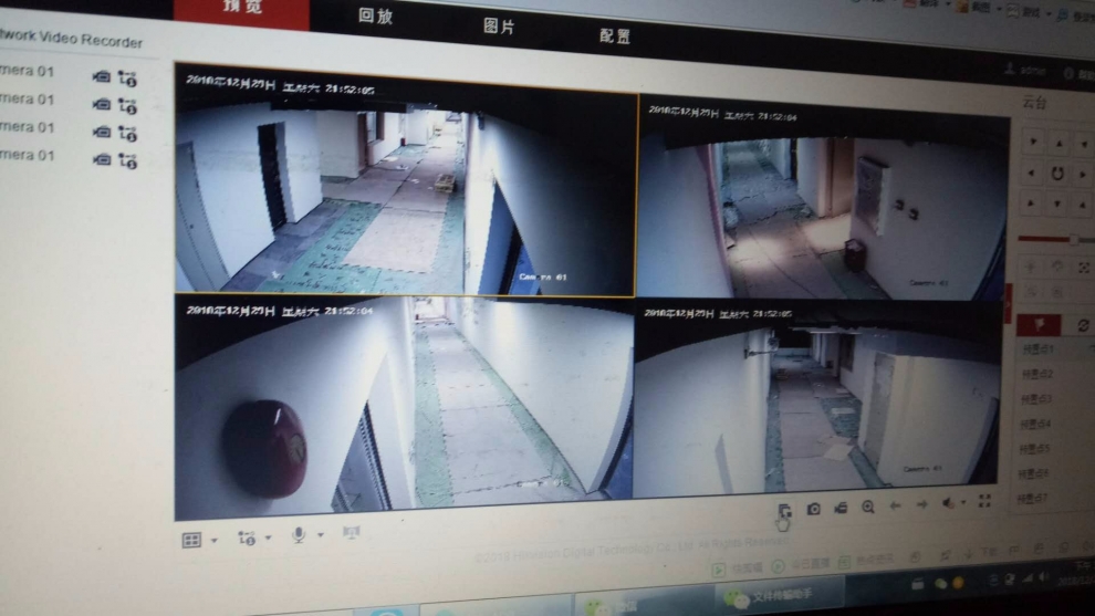 廣州時代E-PARK某辦公室監(jiān)控安裝