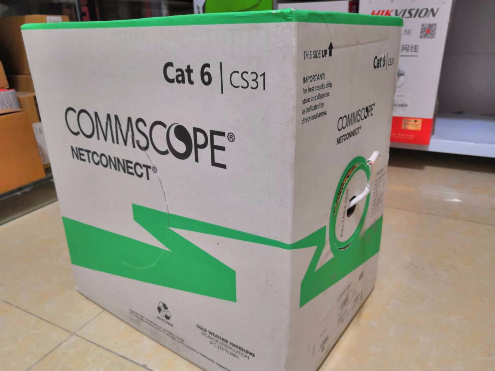 安普康普AMP六類網(wǎng)線