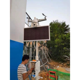 建筑工地風(fēng)向風(fēng)速、噪音、揚(yáng)塵監(jiān)測、視頻監(jiān)控等設(shè)備安裝