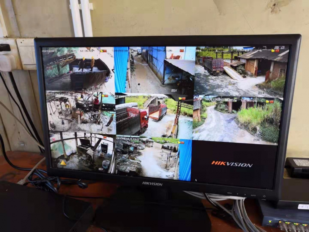 佛山某倉庫監(jiān)控系統(tǒng)安裝